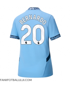 Manchester City Bernardo Silva #20 Tricou Fotbal Replică 2024-25 Femei Acasa